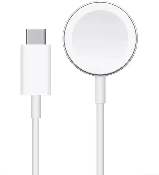 کابل شارژر ساعت هوشمند USB C سازگار با iWatch سری SE2/9/8/7/6/5/4/3/2/1/SE، شارژر مغناطیسی ساعت خودرو، سیم شارژ Type C قابل حمل (1.5 متر)