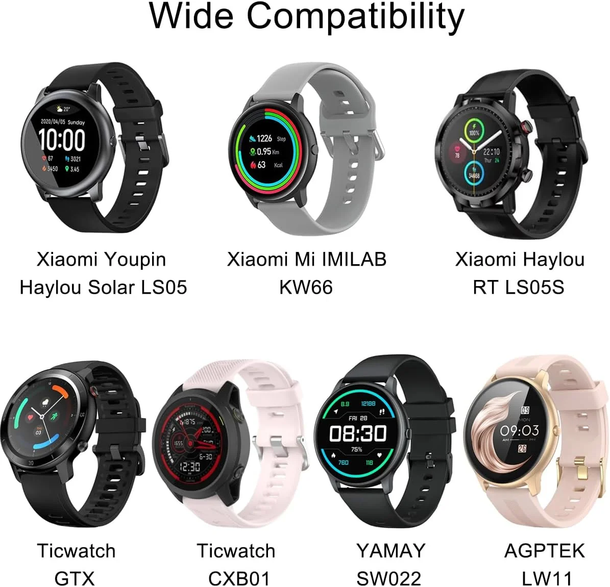 شارژر مغناطیسی Xiatiaosann برای YAMAY SW022، AGPTEK LW11، Ticwatch GTX، Xiaomi Haylou Solar LS05/RT LS05S، IMILAB KW66، کابل USB دو پین 4 میلیمتری، ساعت هوشمند 2 عددی شارژر مغناطیسی Xiatiaosann برای YAMAY SW022، AGPTEK LW11، Ticwatch GTX، Xiaomi Haylou Solar LS05/RT LS05S، IMILAB KW66، کابل USB دو پین 4 میلیمتری، ساعت هوشمند 2 عددی