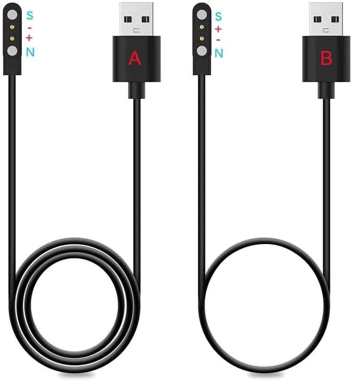 شارژر مغناطیسی قوی 2 پین Xininyia برای ساعت هوشمند ROHS، کابل شارژ USB مغناطیسی تک عددی برای ساعت های هوشمند سازگار با گواهینامه ROHS/CE (فاصله درگاه شارژ 4 میلی متر) شارژر مغناطیسی قوی 2 پین Xininyia برای ساعت هوشمند ROHS، کابل شارژ USB مغناطیسی تک عددی برای ساعت های هوشمند سازگار با گواهینامه ROHS/CE (فاصله درگاه شارژ 4 میلی متر)