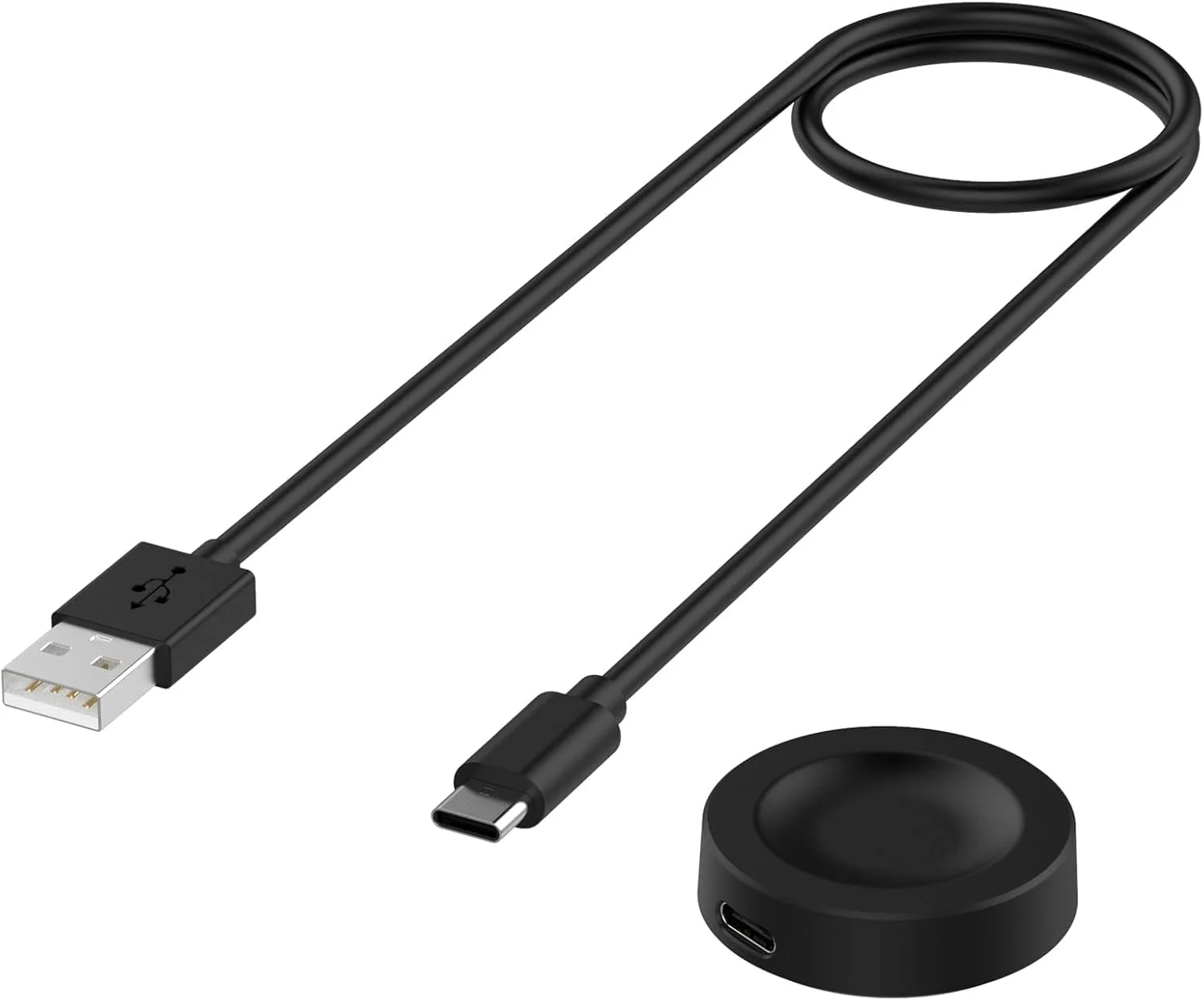 کابل شارژر ساعت هوشمند Zuooiec سازگار با Huawei Watch GT4 (46mm/41mm)، کابل شارژ USB جایگزین، شارژر مغناطیسی USB برای لوازم جانبی Huawei Watch GT3 (46mm/42mm) (80cm/2.6ft) (مشکی) کابل شارژر ساعت هوشمند Zuooiec سازگار با Huawei Watch GT4 (46mm/41mm)، کابل شارژ USB جایگزین، شارژر مغناطیسی USB برای لوازم جانبی Huawei Watch GT3 (46mm/42mm) (80cm/2.6ft) (مشکی)