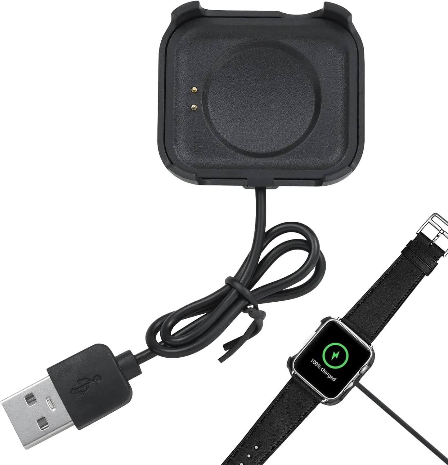 کابل شارژ ساعت، کابل سبک و سریع ساعت - کابل شارژ سریع، شارژر ایمن و پایدار، لوازم جانبی ساعت هوشمند برای میز، خانه، مسافرت کابل شارژ ساعت، کابل سبک و سریع ساعت - کابل شارژ سریع، شارژر ایمن و پایدار، لوازم جانبی ساعت هوشمند برای میز، خانه، مسافرت