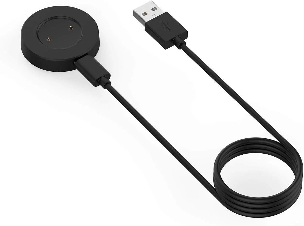 پایه شارژر USB مغناطیسی سریع T Tersely سازگار با ساعت هوشمند Huawei Watch GT2/GT 2E/ECG و Honor Watch Magic2 GS pro (مشکی)