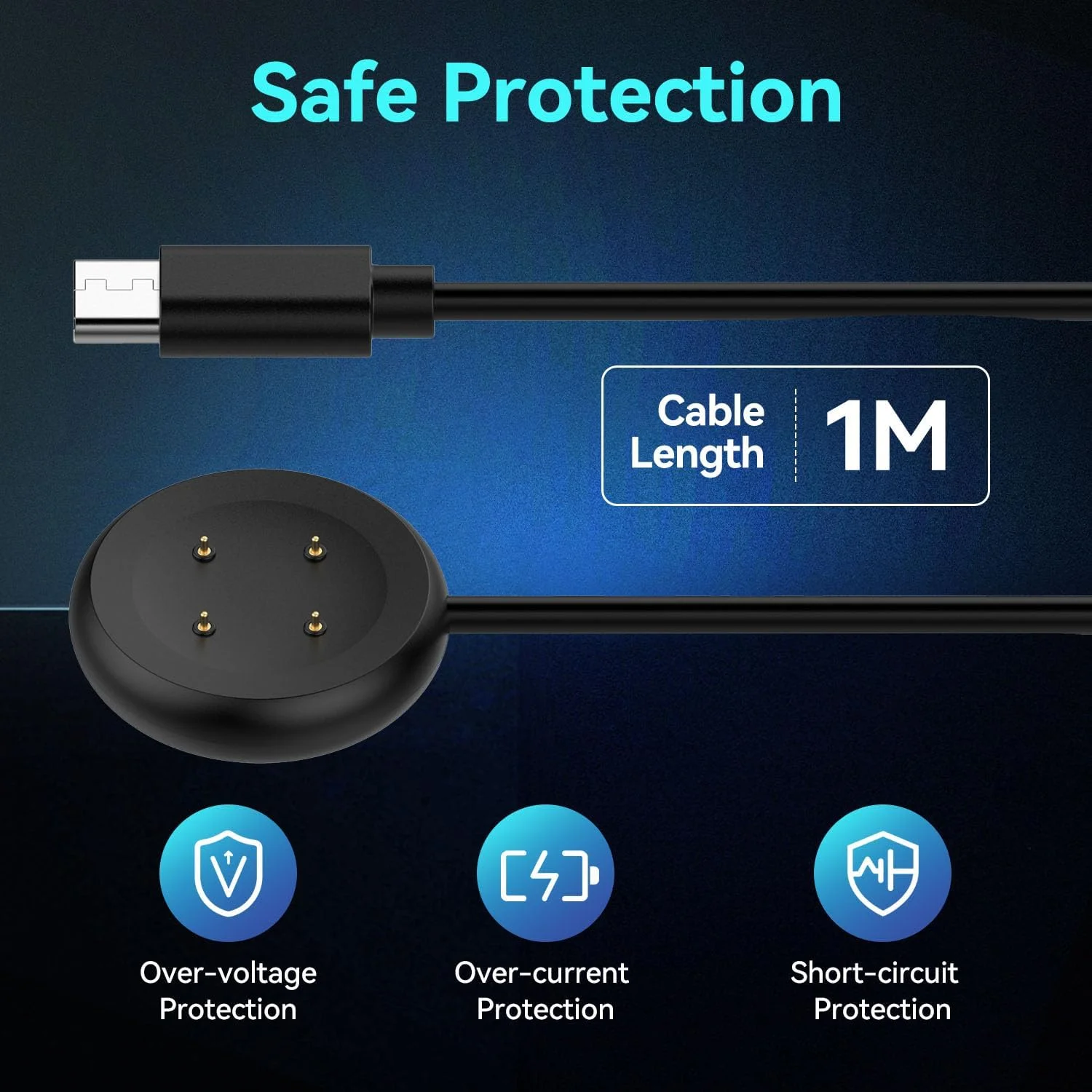 کابل شارژ ساعت T Tersely، شارژر ساعت هوشمند برای Google Pixel Watch 3/2 (45mm/41mm)، شارژر مغناطیسی 1 متری ساعت، کابل شارژ جایگزین USB Type C برای Google Pixel 3 کابل شارژ ساعت T Tersely، شارژر ساعت هوشمند برای Google Pixel Watch 3/2 (45mm/41mm)، شارژر مغناطیسی 1 متری ساعت، کابل شارژ جایگزین USB Type C برای Google Pixel 3