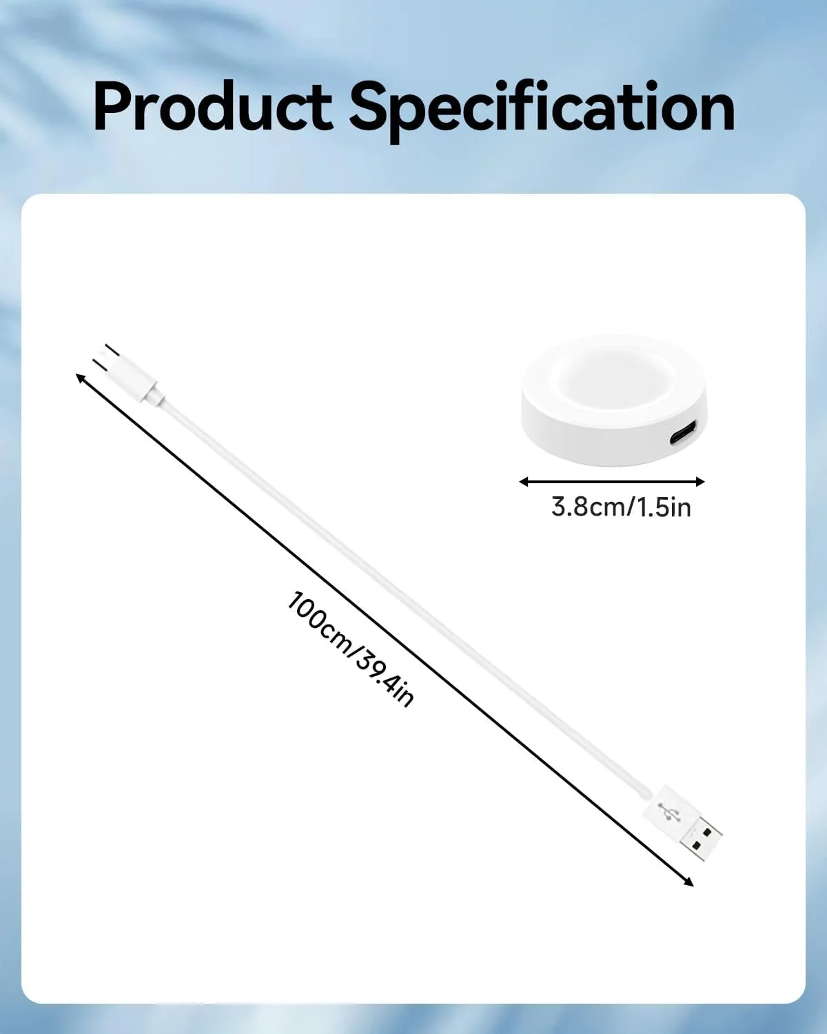 شارژر USB مغناطیسی T Tersely، کابل شارژ سریع سازگار با ساعت های هوشمند Huawei Watch Fit4/Fit4 pro، GT2 Pro، GT6/5/4/3، GT6/5/4/3 Pro، D2 (سفید) شارژر USB مغناطیسی T Tersely، کابل شارژ سریع سازگار با ساعت های هوشمند Huawei Watch Fit4/Fit4 pro، GT2 Pro، GT6/5/4/3، GT6/5/4/3 Pro، D2 (سفید)