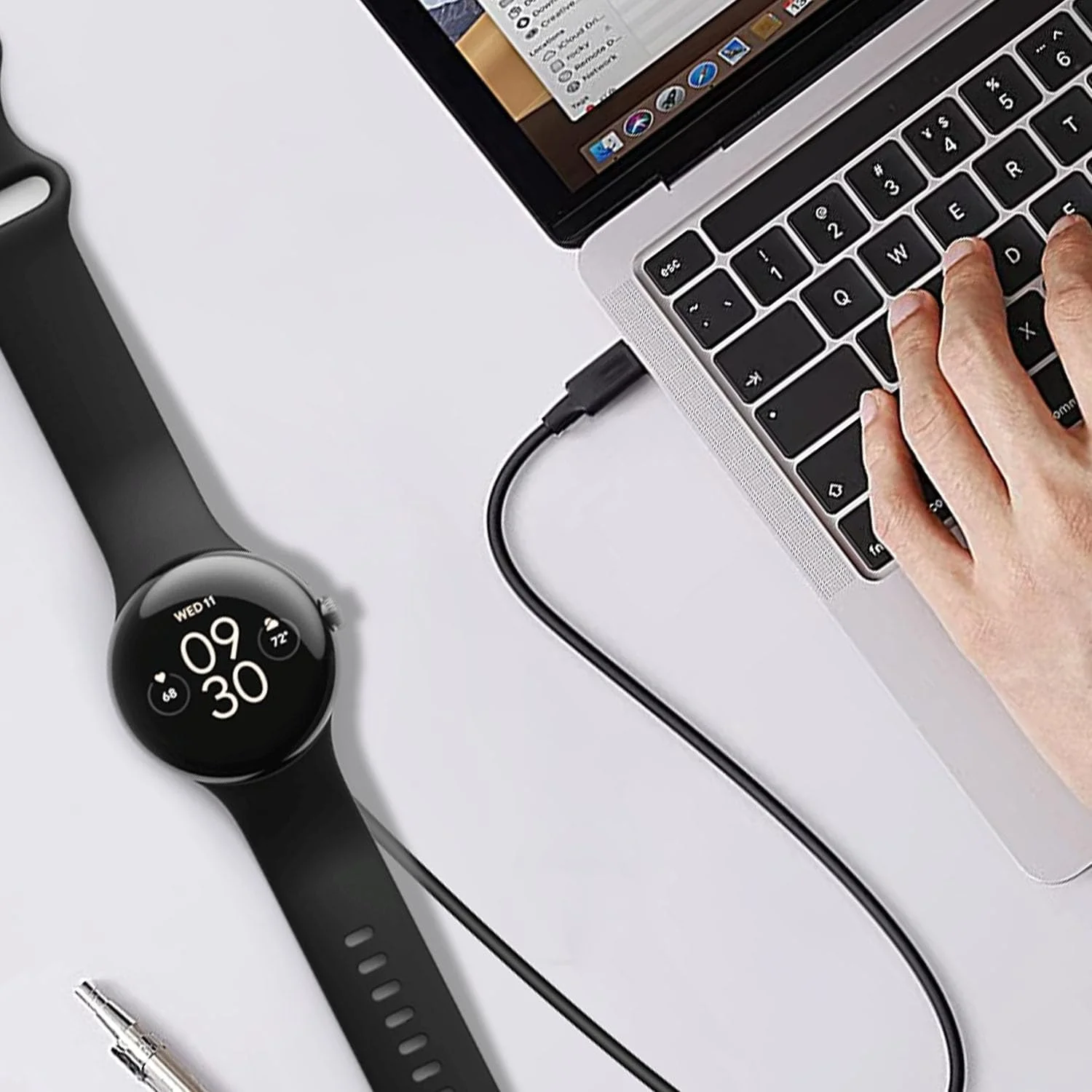 کابل شارژ ساعت T Tersely، شارژر ساعت هوشمند برای Google Pixel Watch 3/2 (45mm/41mm)، شارژر مغناطیسی 1 متری ساعت، کابل شارژ جایگزین USB Type C برای Google Pixel 3 کابل شارژ ساعت T Tersely، شارژر ساعت هوشمند برای Google Pixel Watch 3/2 (45mm/41mm)، شارژر مغناطیسی 1 متری ساعت، کابل شارژ جایگزین USB Type C برای Google Pixel 3