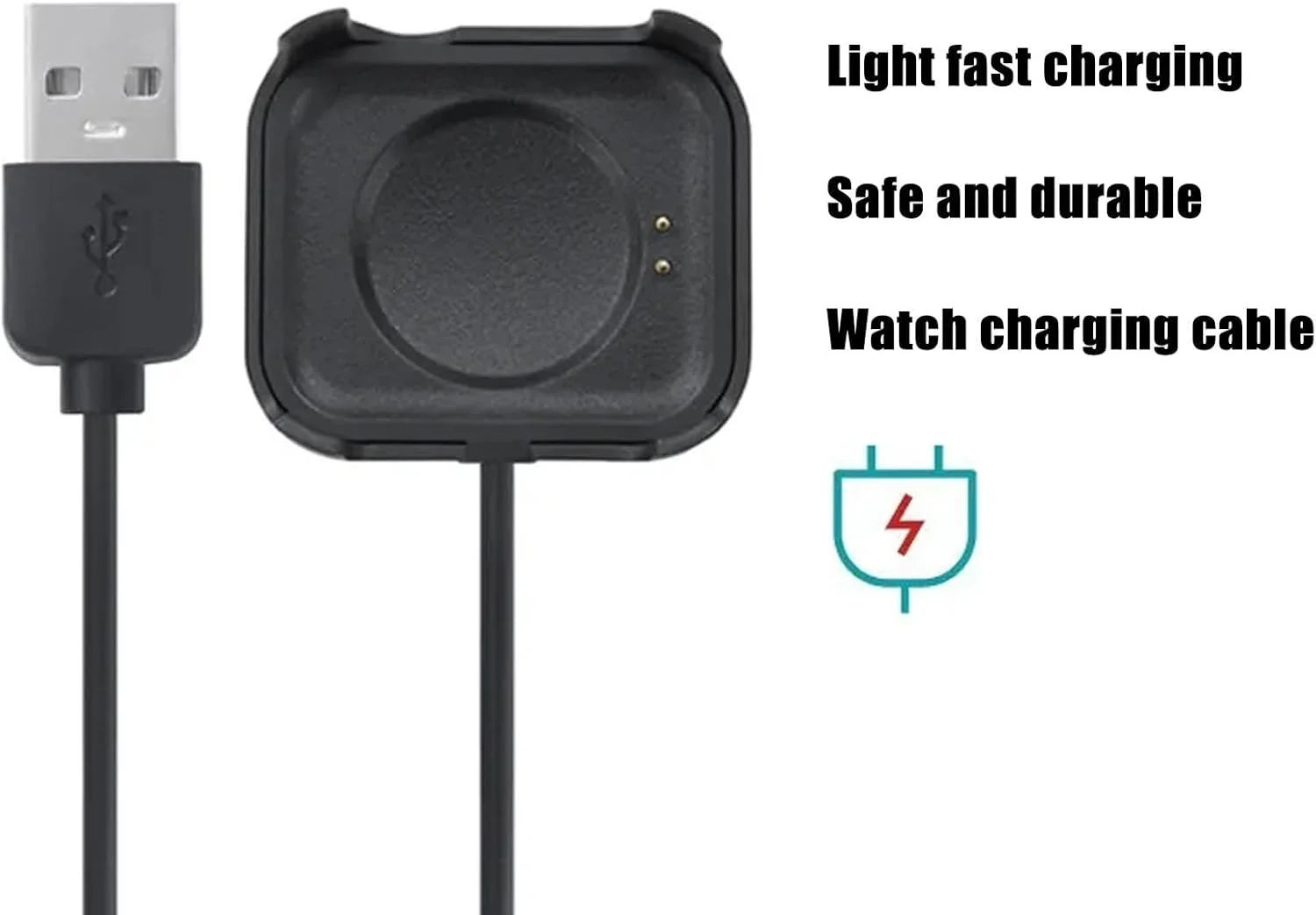 کابل شارژ ساعت، کابل سبک و سریع ساعت - کابل شارژ سریع، شارژر ایمن و پایدار، لوازم جانبی ساعت هوشمند برای میز، خانه، مسافرت کابل شارژ ساعت، کابل سبک و سریع ساعت - کابل شارژ سریع، شارژر ایمن و پایدار، لوازم جانبی ساعت هوشمند برای میز، خانه، مسافرت
