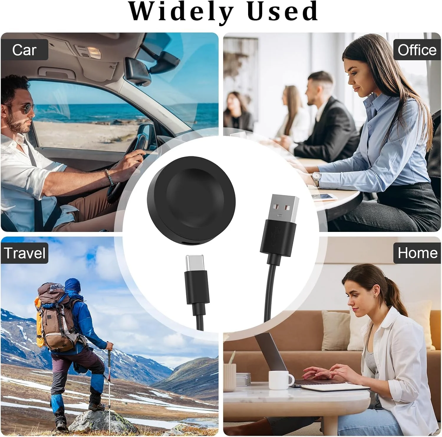 کابل شارژر ساعت هوشمند Zuooiec سازگار با Huawei Watch GT4 (46mm/41mm)، کابل شارژ USB جایگزین، شارژر مغناطیسی USB برای لوازم جانبی Huawei Watch GT3 (46mm/42mm) (80cm/2.6ft) (مشکی) کابل شارژر ساعت هوشمند Zuooiec سازگار با Huawei Watch GT4 (46mm/41mm)، کابل شارژ USB جایگزین، شارژر مغناطیسی USB برای لوازم جانبی Huawei Watch GT3 (46mm/42mm) (80cm/2.6ft) (مشکی)