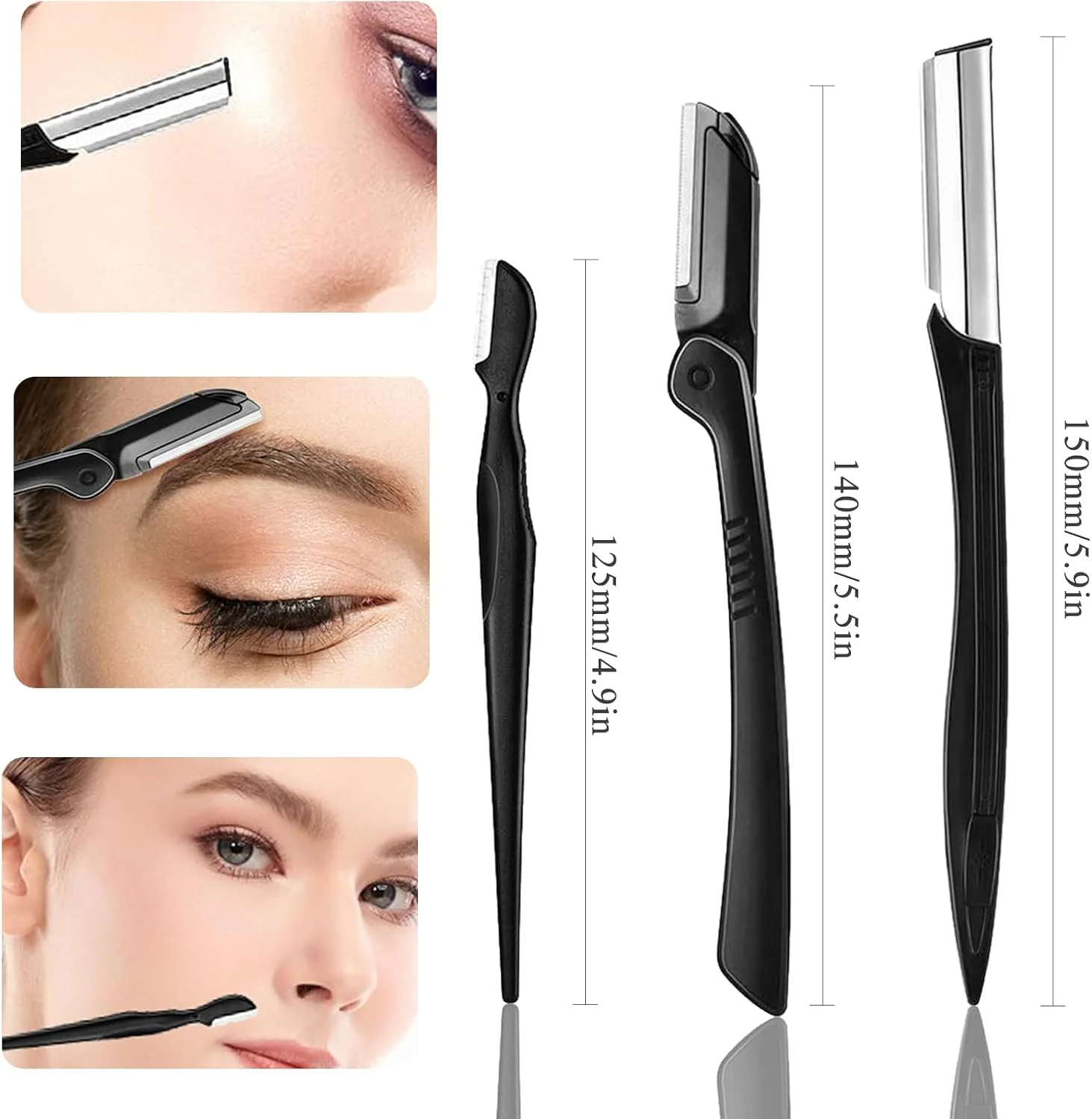 ست فرم دهنده ابرو ElegGlo، مناسب برای همه، ابروها، مژه ها و زیبایی صورت، شامل تیغ اصلاح پلک، قیچی ابرو، قیچی ابرو با شانه، برس برای ابروها ست فرم دهنده ابرو ElegGlo، مناسب برای همه، ابروها، مژه ها و زیبایی صورت، شامل تیغ اصلاح پلک، قیچی ابرو، قیچی ابرو با شانه، برس برای ابروها