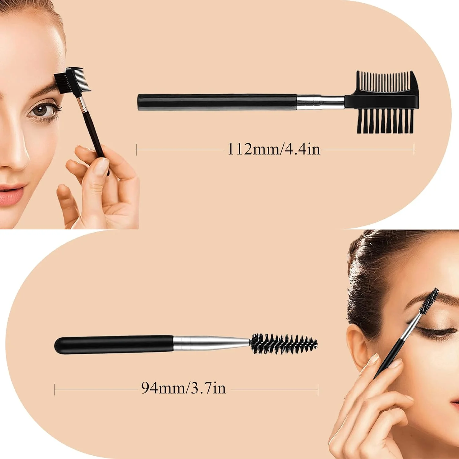 ست فرم دهنده ابرو ElegGlo، مناسب برای همه، ابروها، مژه ها و زیبایی صورت، شامل تیغ اصلاح پلک، قیچی ابرو، قیچی ابرو با شانه، برس برای ابروها ست فرم دهنده ابرو ElegGlo، مناسب برای همه، ابروها، مژه ها و زیبایی صورت، شامل تیغ اصلاح پلک، قیچی ابرو، قیچی ابرو با شانه، برس برای ابروها