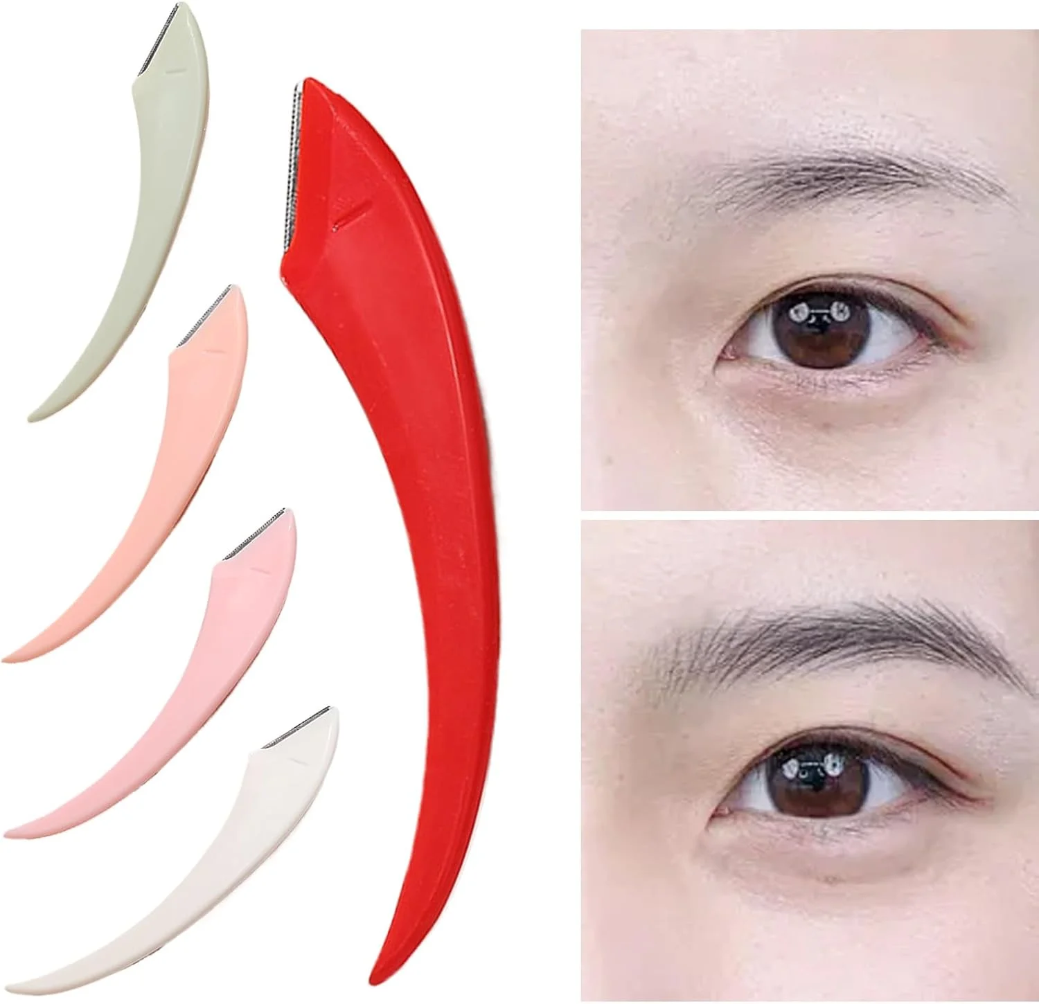 ست موچین ابرو - موچین دستی 5 تکه زنانه - ابزار اصلاح قابل حمل لوازم آرایشی برای دوستداران آرایش مردانه مبتدی روزانه دفتر نوجوان مسافرت تعطیلات ست موچین ابرو - موچین دستی 5 تکه زنانه - ابزار اصلاح قابل حمل لوازم آرایشی برای دوستداران آرایش مردانه مبتدی روزانه دفتر نوجوان مسافرت تعطیلات