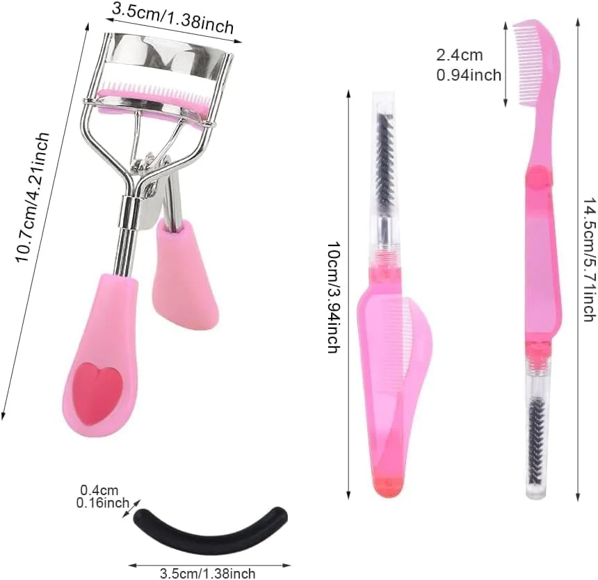 ست مراقبت از چشم GTOULKXN با فر مژه با دقت بالا، مجموعه لوازم جانبی آرایش ابرو همه کاره برای زنان و دختران (8 تکه) ست مراقبت از چشم GTOULKXN با فر مژه با دقت بالا، مجموعه لوازم جانبی آرایش ابرو همه کاره برای زنان و دختران (8 تکه)