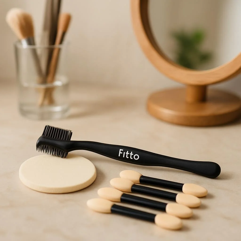 ست مرتب سازی ابرو Fitto با موچین استیل ضد زنگ، قیچی دقیق، تیغ ابرو، برس و شانه ابرو - کیت حالت دهنده و مرتب کننده ابرو برای موهای صورت ست مرتب سازی ابرو Fitto با موچین استیل ضد زنگ، قیچی دقیق، تیغ ابرو، برس و شانه ابرو - کیت حالت دهنده و مرتب کننده ابرو برای موهای صورت