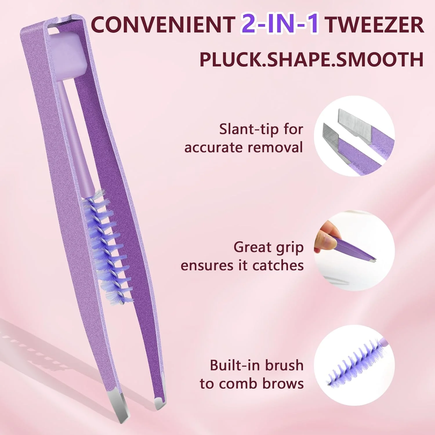 تیغ ابرو زنانه، کیت اصلاح ابرو با موچین و برس 2 در 1، تیغ های درماپلنینگ دو لبه برای صورت و ابرو، میکرو تیغ دقیق، موبر بدون درد و شکل دهنده ابرو تیغ ابرو زنانه، کیت اصلاح ابرو با موچین و برس 2 در 1، تیغ های درماپلنینگ دو لبه برای صورت و ابرو، میکرو تیغ دقیق، موبر بدون درد و شکل دهنده ابرو