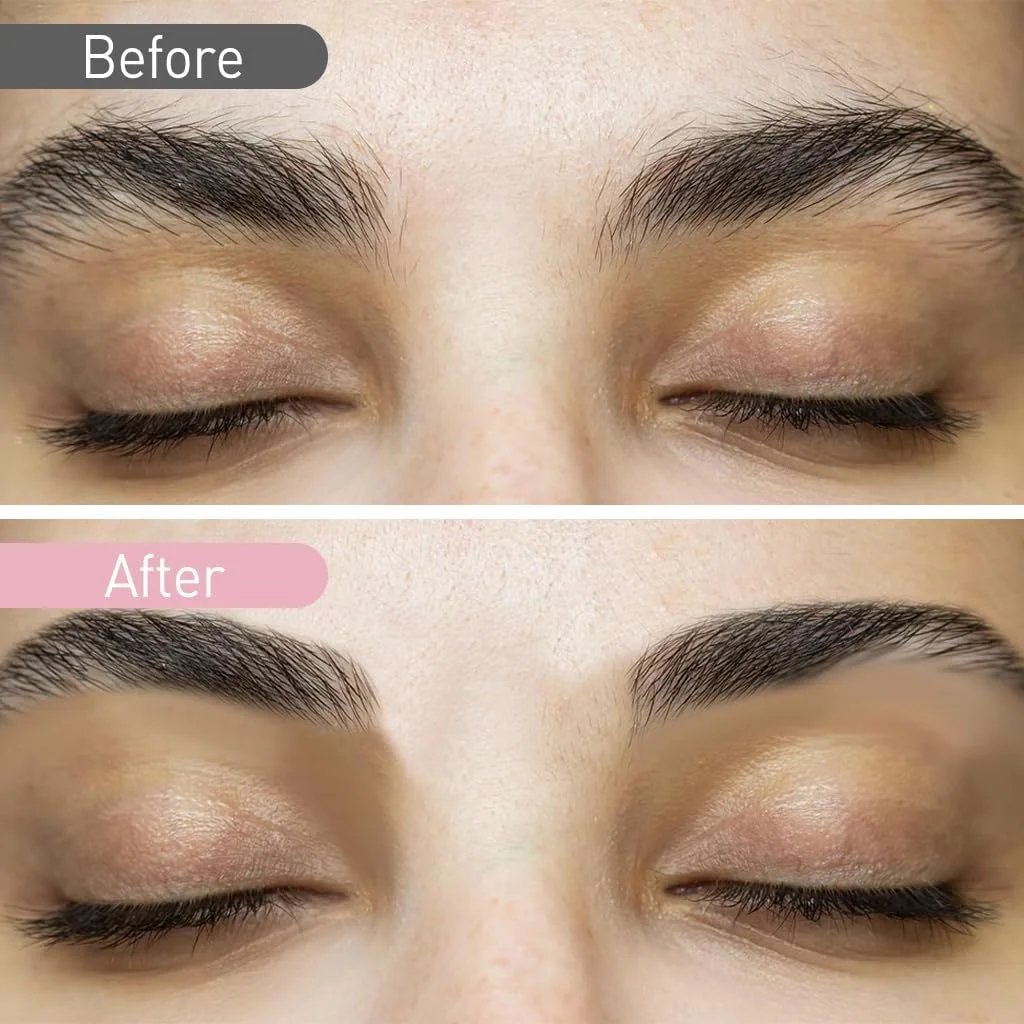 ست 3 تکه اصلاح ابرو HANNEA® شامل قیچی ابرو حرفه ای، تیغ ابرو، موچین، موزن صورت استیل ضد زنگ برای بانوان، به همراه کیف چرمی PU، صورتی ست 3 تکه اصلاح ابرو HANNEA® شامل قیچی ابرو حرفه ای، تیغ ابرو، موچین، موزن صورت استیل ضد زنگ برای بانوان، به همراه کیف چرمی PU، صورتی