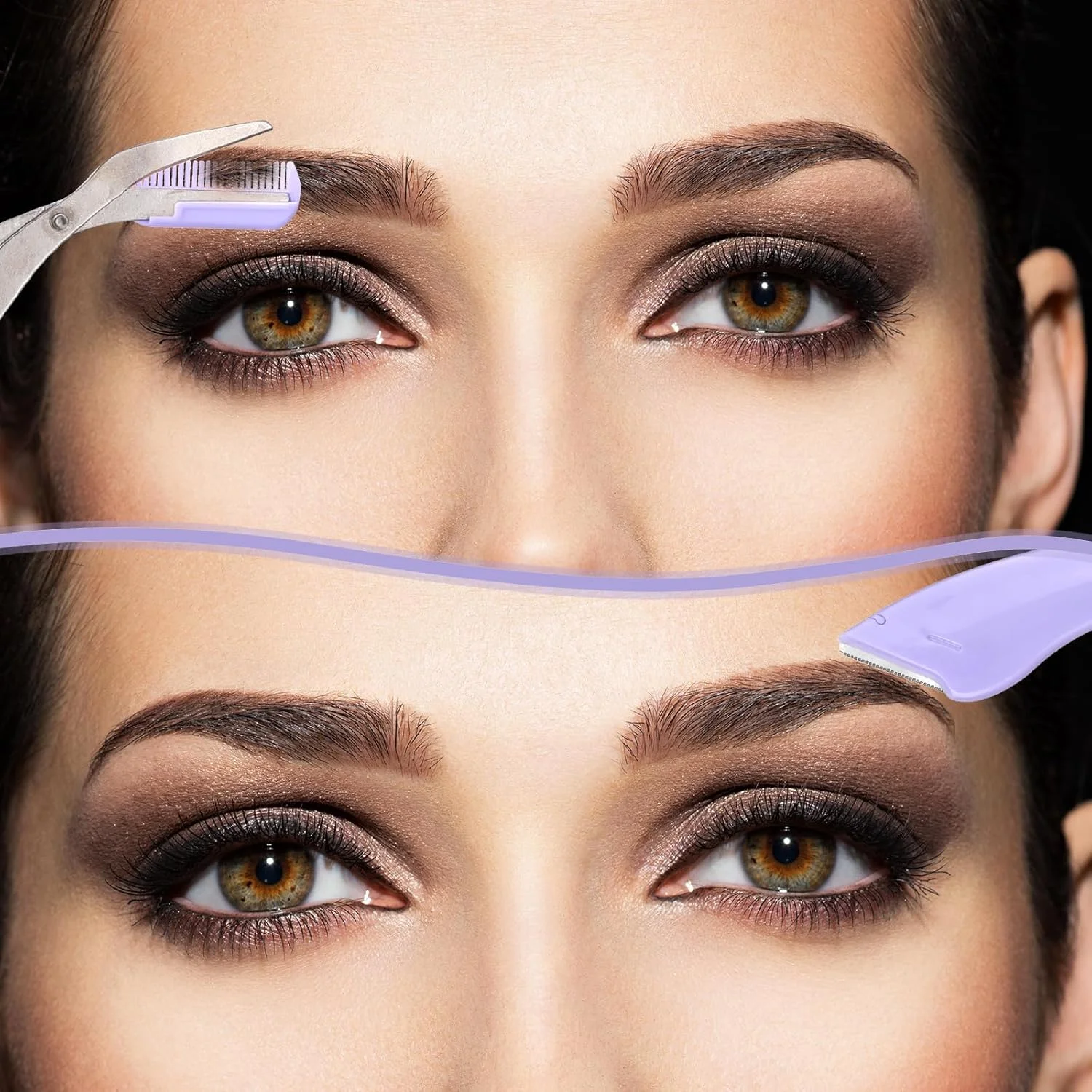 ست مرتب سازی ابرو، قیچی ابرو با شانه، تیغ ابرو، موچین ابرو، ابزار حرفه ای و دقیق اصلاح ابرو و از بین بردن موهای صورت مناسب برای خانم ها و آقایان ست مرتب سازی ابرو، قیچی ابرو با شانه، تیغ ابرو، موچین ابرو، ابزار حرفه ای و دقیق اصلاح ابرو و از بین بردن موهای صورت مناسب برای خانم ها و آقایان