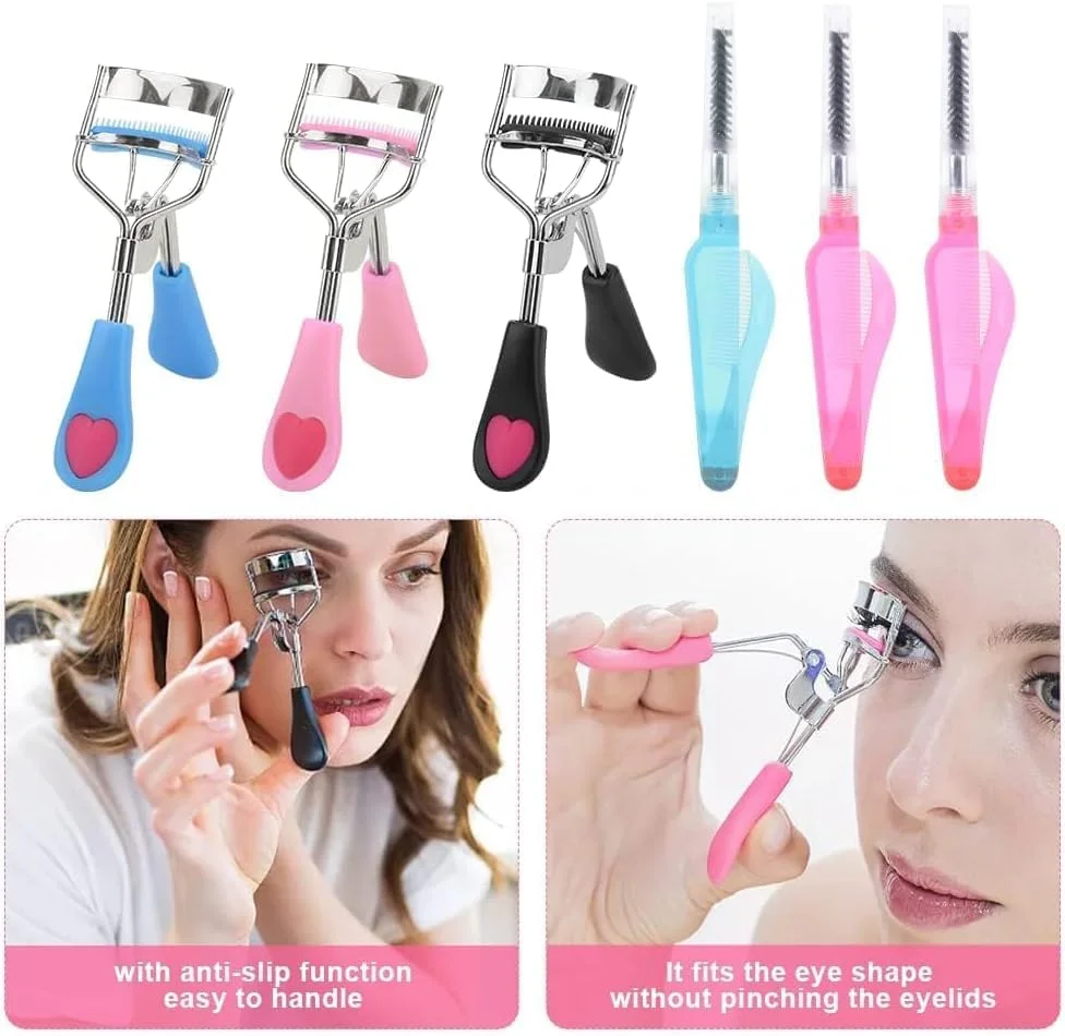 ست مراقبت از چشم GTOULKXN با فر مژه با دقت بالا، مجموعه لوازم جانبی آرایش ابرو همه کاره برای زنان و دختران (8 تکه) ست مراقبت از چشم GTOULKXN با فر مژه با دقت بالا، مجموعه لوازم جانبی آرایش ابرو همه کاره برای زنان و دختران (8 تکه)