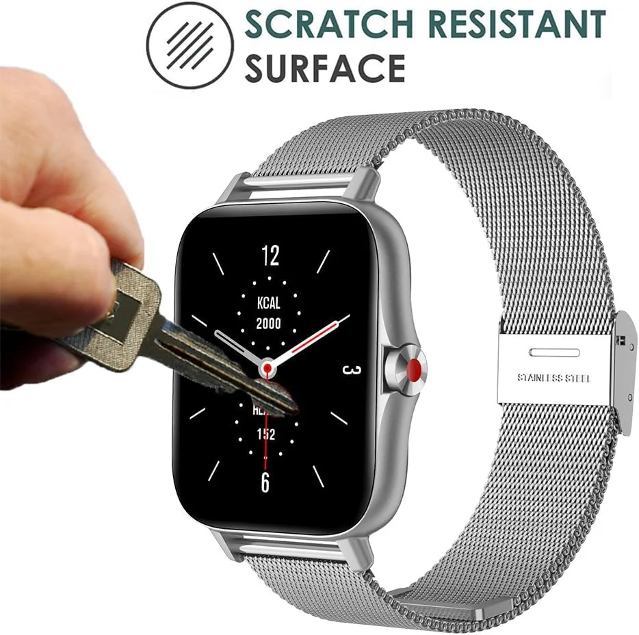 محافظ صفحه نمایش یومیگل سازگار با FMK I18 با صفحه نمایش 1.69 اینچی، بسته 6 عددی، مناسب برای محافظ صفحه نمایش ساعت هوشمند DaFit I18 1.7 اینچی، پوشش محافظ صفحه نمایش شفاف HD ضد خش محافظ صفحه نمایش یومیگل سازگار با FMK I18 با صفحه نمایش 1.69 اینچی، بسته 6 عددی، مناسب برای محافظ صفحه نمایش ساعت هوشمند DaFit I18 1.7 اینچی، پوشش محافظ صفحه نمایش شفاف HD ضد خش