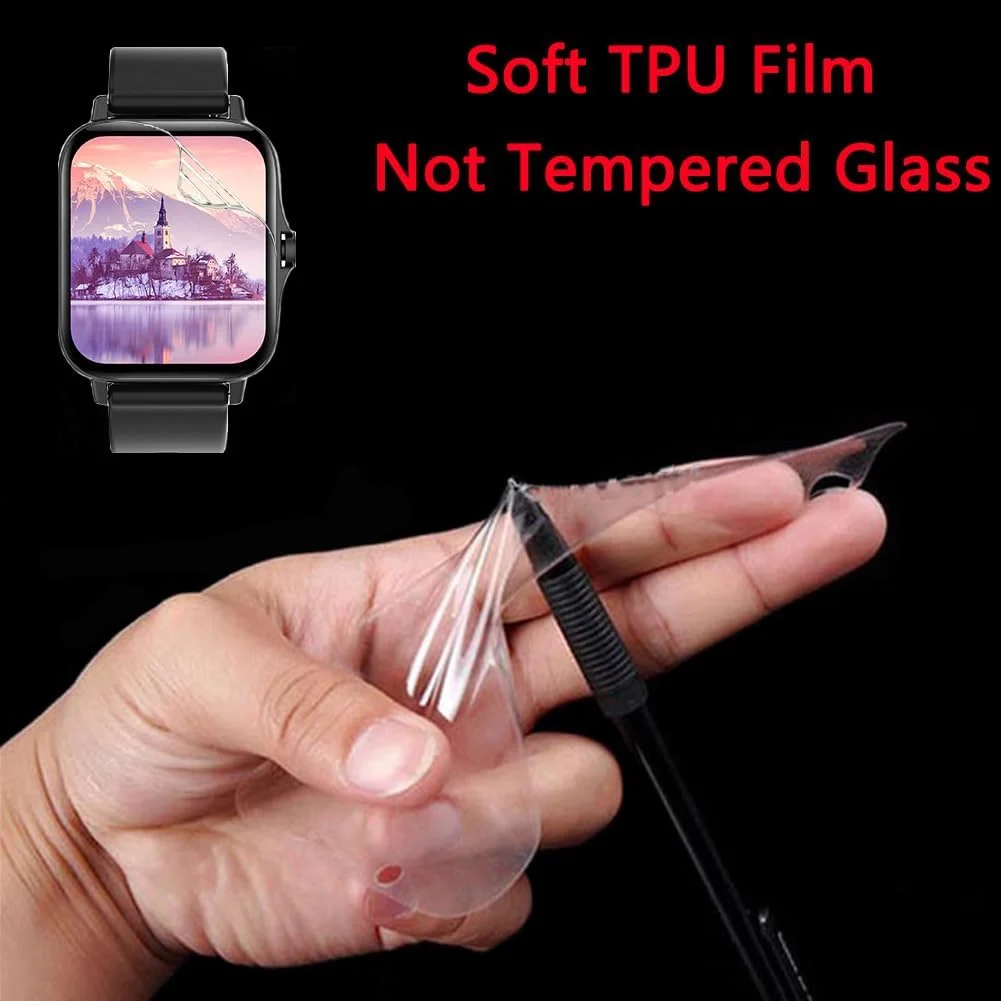 محافظ صفحه نمایش یومیگل سازگار با FMK I18 با صفحه نمایش 1.69 اینچی، بسته 6 عددی، مناسب برای محافظ صفحه نمایش ساعت هوشمند DaFit I18 1.7 اینچی، پوشش محافظ صفحه نمایش شفاف HD ضد خش محافظ صفحه نمایش یومیگل سازگار با FMK I18 با صفحه نمایش 1.69 اینچی، بسته 6 عددی، مناسب برای محافظ صفحه نمایش ساعت هوشمند DaFit I18 1.7 اینچی، پوشش محافظ صفحه نمایش شفاف HD ضد خش