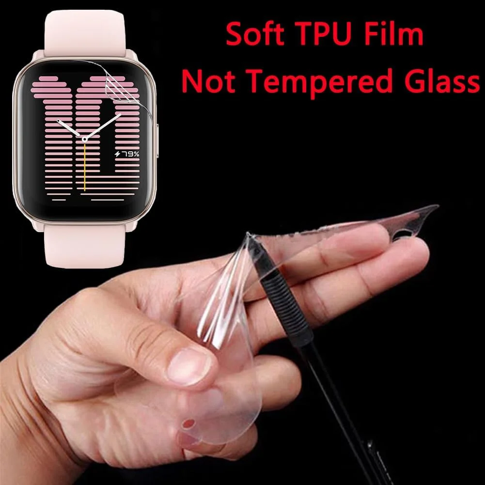 محافظ صفحه نمایش یومیگل سازگار با آمازفیت اکتیو 6 عددی، فیلم محافظ صفحه نمایش برای ساعت هوشمند آمازفیت اکتیو 1.75 اینچی، پوشش محافظ صفحه نمایش شفاف HD ضد خش و ضد اثر انگشت محافظ صفحه نمایش یومیگل سازگار با آمازفیت اکتیو 6 عددی، فیلم محافظ صفحه نمایش برای ساعت هوشمند آمازفیت اکتیو 1.75 اینچی، پوشش محافظ صفحه نمایش شفاف HD ضد خش و ضد اثر انگشت