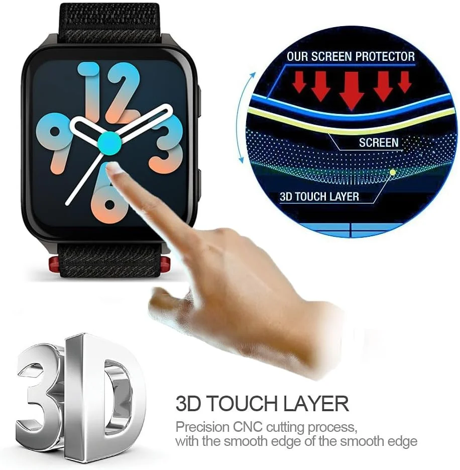 محافظ صفحه نمایش یومیگل سازگار با ساعت هوشمند گارمین ونو X1 51mm، بسته 6 عددی، محافظ صفحه نمایش شفاف HD ضد خش و ضد اثر انگشت محافظ صفحه نمایش یومیگل سازگار با ساعت هوشمند گارمین ونو X1 51mm، بسته 6 عددی، محافظ صفحه نمایش شفاف HD ضد خش و ضد اثر انگشت