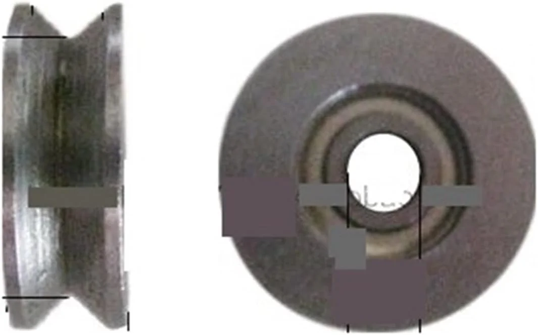 قر قره واناام 10 عددی با بلبرینگ شیاردار برای سیستم حرکت خطی ریل