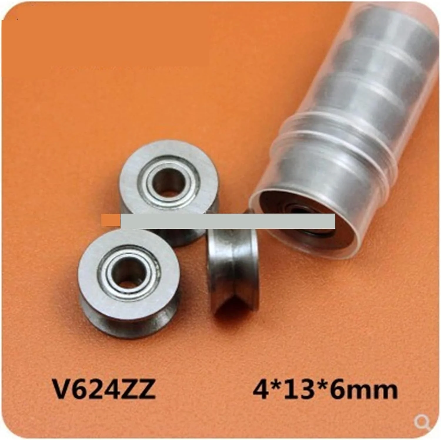 قر قره واناام 10 عددی با بلبرینگ شیاردار برای سیستم حرکت خطی ریل
