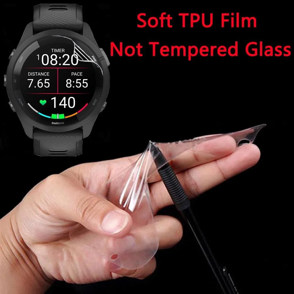 محافظ صفحه نمایش یومیگل سازگار با گارمین Forerunner 265، بسته 6 عددی، فیلم محافظ صفحه نمایش ساعت هوشمند گارمین 265، پوشش محافظ صفحه نمایش شفاف HD ضد خش و ضد اثر انگشت محافظ صفحه نمایش یومیگل سازگار با گارمین Forerunner 265، بسته 6 عددی، فیلم محافظ صفحه نمایش ساعت هوشمند گارمین 265، پوشش محافظ صفحه نمایش شفاف HD ضد خش و ضد اثر انگشت