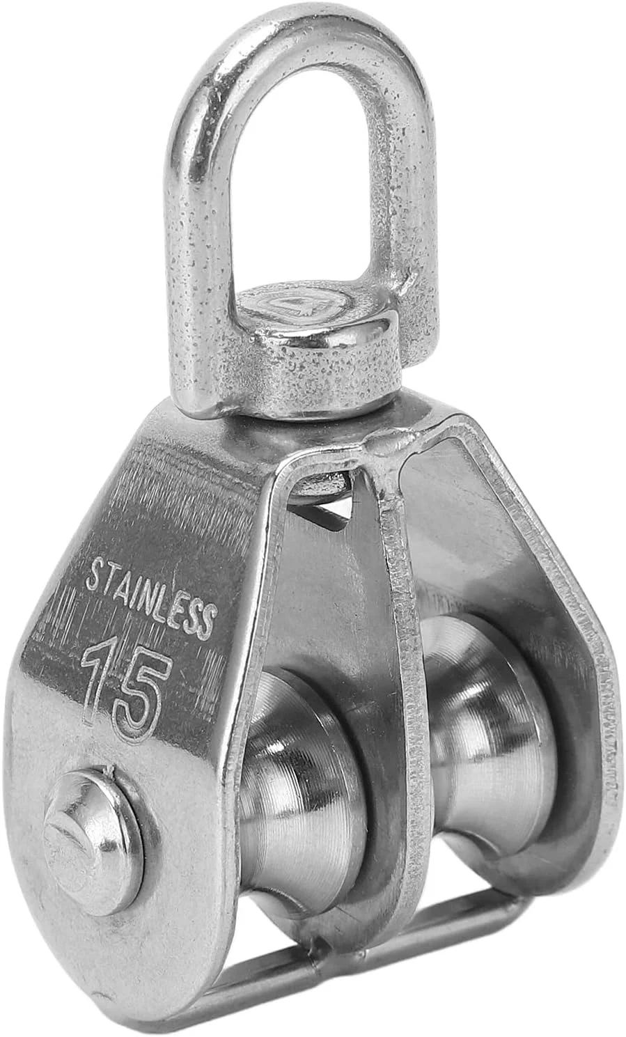 Vomeko M15 گروه قرقره تکی استیل ضد زنگ، چرخ کشش سیم فولادی طناب سیمی فولادی، چرخ های تکی و دوتایی Vomeko M15 گروه قرقره تکی استیل ضد زنگ، چرخ کشش سیم فولادی طناب سیمی فولادی، چرخ های تکی و دوتایی