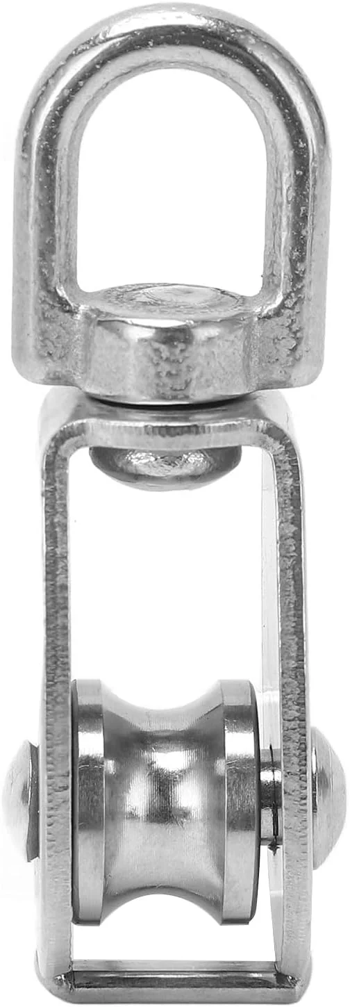 Vomeko M15 گروه قرقره تکی استیل ضد زنگ، چرخ کشش سیم فولادی طناب سیمی فولادی، چرخ های تکی و دوتایی Vomeko M15 گروه قرقره تکی استیل ضد زنگ، چرخ کشش سیم فولادی طناب سیمی فولادی، چرخ های تکی و دوتایی