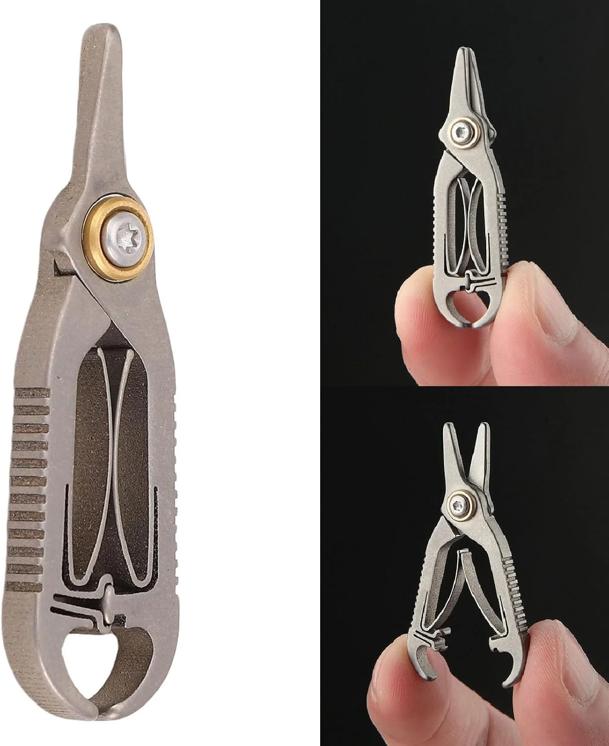 قیچی موی بینی فلزی Keenso، موزن آلیاژی موی بینی، ابزار پیرایش چند منظوره برای ابرو و صورت با نوک گرد، جمع و جور و قابل حمل قیچی موی بینی فلزی Keenso، موزن آلیاژی موی بینی، ابزار پیرایش چند منظوره برای ابرو و صورت با نوک گرد، جمع و جور و قابل حمل