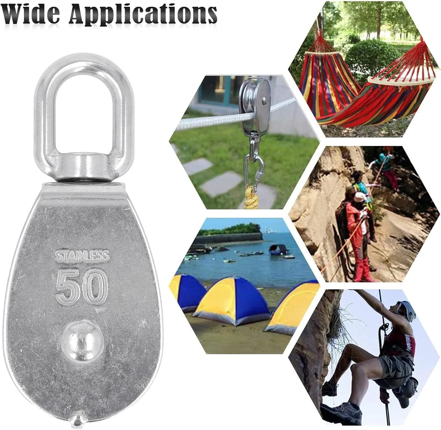 مجموعه 3 عددی قرقره تکی Vomeko، چرخ تریلر سیم آویز فولاد ضد زنگ 304، غلتک قرقره فولاد ضد زنگ با ظرفیت باربری 400 کیلوگرم مجموعه 3 عددی قرقره تکی Vomeko، چرخ تریلر سیم آویز فولاد ضد زنگ 304، غلتک قرقره فولاد ضد زنگ با ظرفیت باربری 400 کیلوگرم