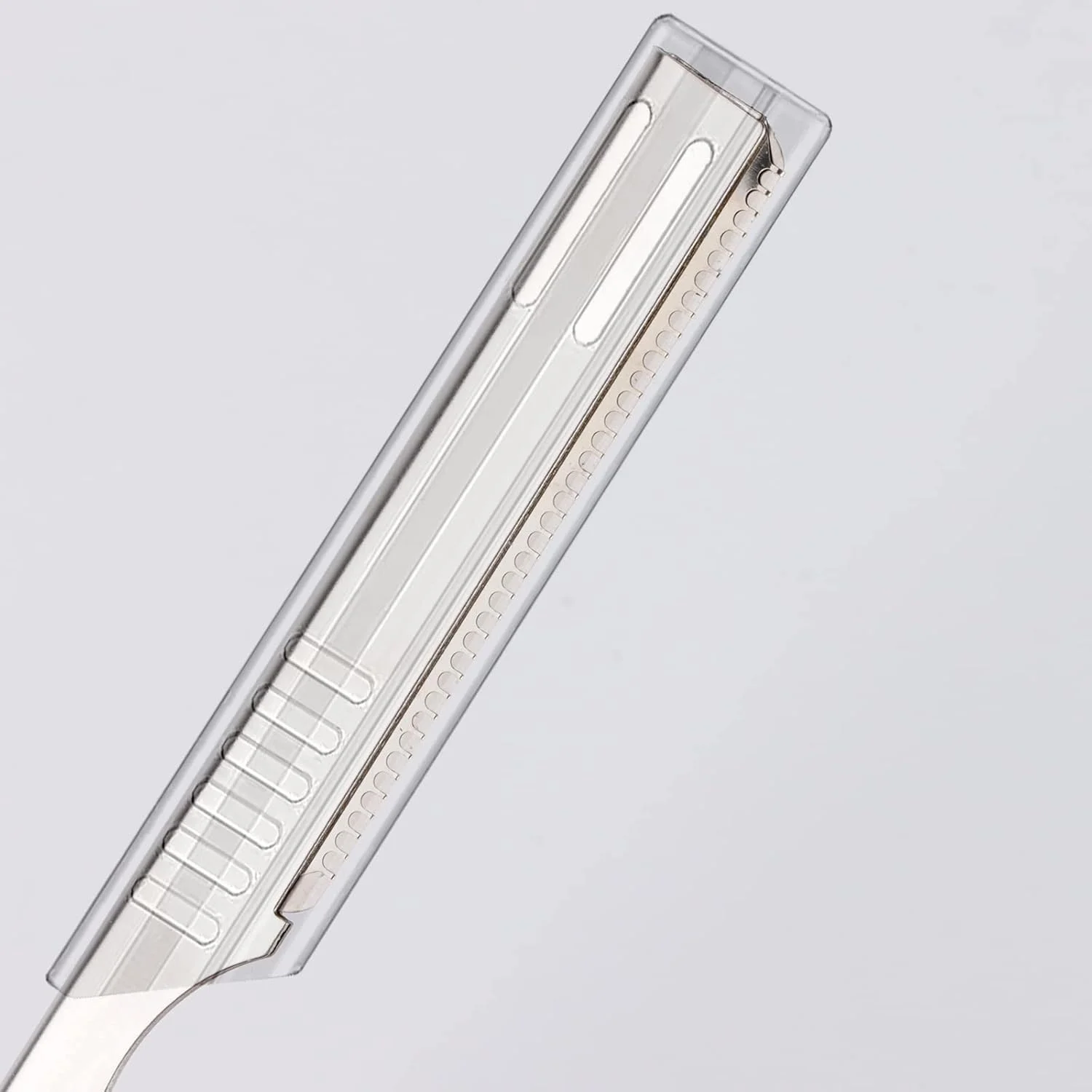 MAKINGTEC بسته 10 عددی تیغ ابرو زنانه، تیغ اصلاح صورت، شکل دهنده ابرو، ابزار تیز درماپلنینگ، نقره ای استیل ضد زنگ MAKINGTEC بسته 10 عددی تیغ ابرو زنانه، تیغ اصلاح صورت، شکل دهنده ابرو، ابزار تیز درماپلنینگ، نقره ای استیل ضد زنگ