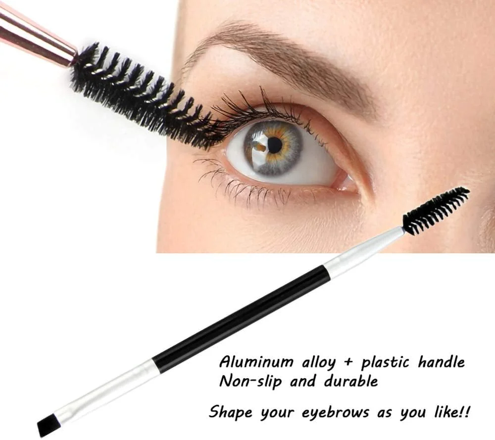 تیغ ابرو تزویق، ست ابرو 9 در 1، برس ابرو زاویه دار، تیغ صورت، ماشین اصلاح صورت، شانه مژه، قیچی آرایشی، موچین، برای آقایان و بانوان، مشکی