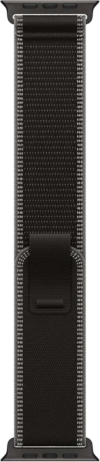 Apple Watch Band - Trail Loop - 49mm - Black/Charcoal - S/M