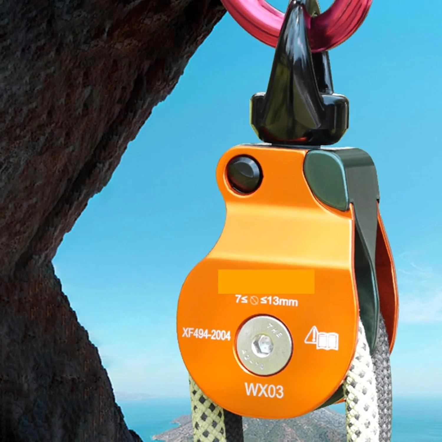 YYVVBBF Pulley system Outdoor Climbing Pulley Climbing Fixed Mountaineering Rope Rock Climbing Pulley Safety Outdoor Tools Ascending Devices(Double Sheave) YYVVBBF Pulley system Outdoor Climbing Pulley Climbing Fixed Mountaineering Rope Rock Climbing Pulley Safety Outdoor Tools Ascending Devices(Double Sheave)