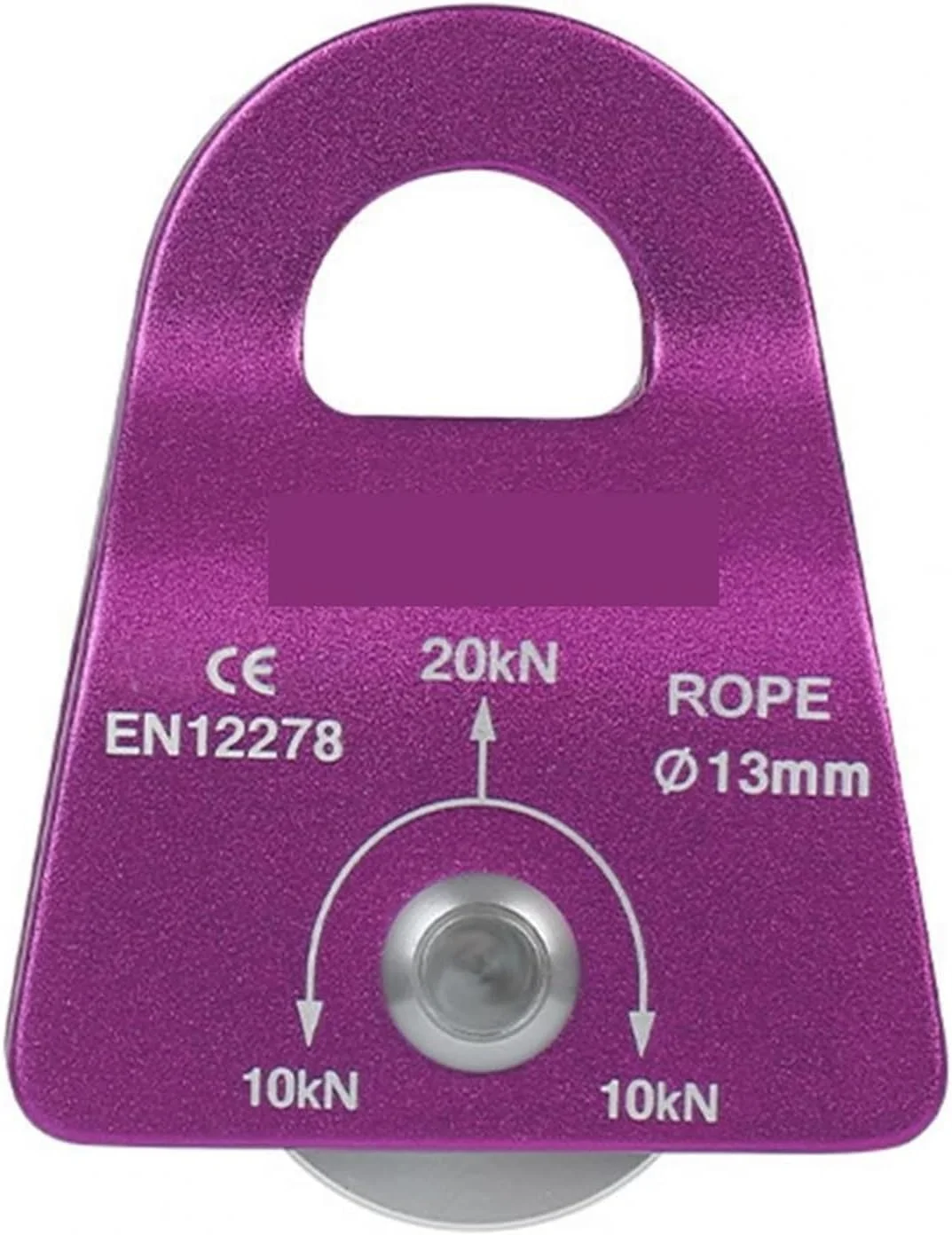 YYVVBBF Pulley system Pulley Versatile Anti-Scratch Lightweight Single Fixed Rope Climbing Survival Equipment Tool For Hoisting(Hortel�)