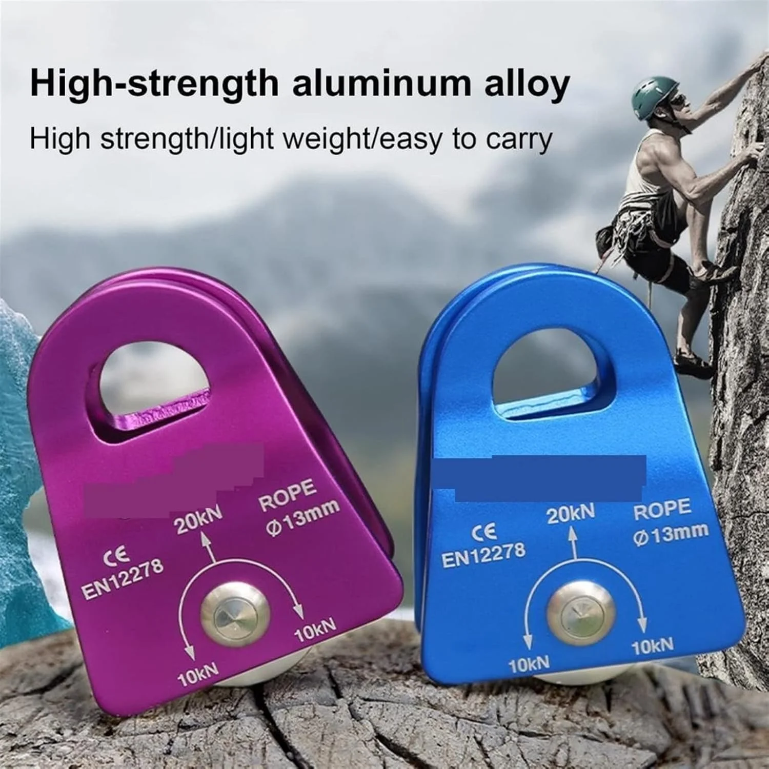 YYVVBBF Pulley system Pulley Versatile Anti-Scratch Lightweight Single Fixed Rope Climbing Survival Equipment Tool For Hoisting(Hortel�) YYVVBBF Pulley system Pulley Versatile Anti-Scratch Lightweight Single Fixed Rope Climbing Survival Equipment Tool For Hoisting(Hortel�)