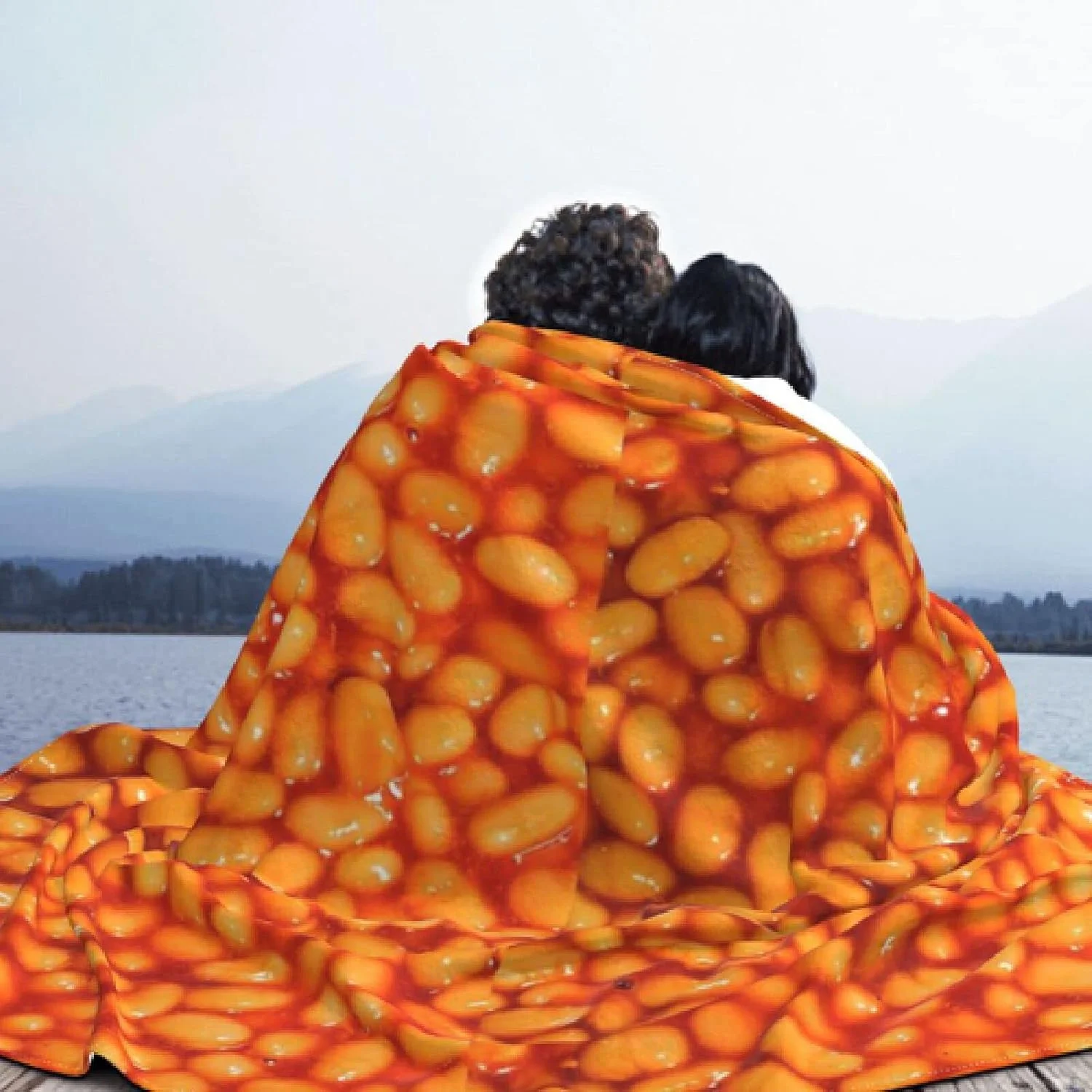 Sunxciast Baked Beans Blanket Bedspread Bed Plaid Blanket Plaid Sofa Blanket Hoodie Children'S Blanket,150*200Cm Sunxciast Baked Beans Blanket Bedspread Bed Plaid Blanket Plaid Sofa Blanket Hoodie Children'S Blanket,150*200Cm
