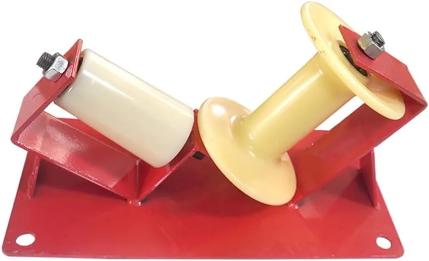 قرقره گوشه ای دو چرخ ZCBYBT برای هدایت کابل، غلتک نایلونی سنگین و براکت فولادی برای تغییر جهت روان قرقره گوشه ای دو چرخ ZCBYBT برای هدایت کابل، غلتک نایلونی سنگین و براکت فولادی برای تغییر جهت روان