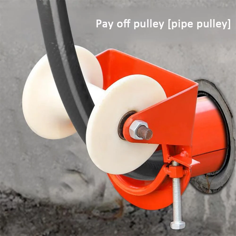 قرقره دهانه لوله ZCBYBT برای مسیریابی کابل/سیم، تغییر زاویه و جهت، قطر نازل 114-175 میلی متر