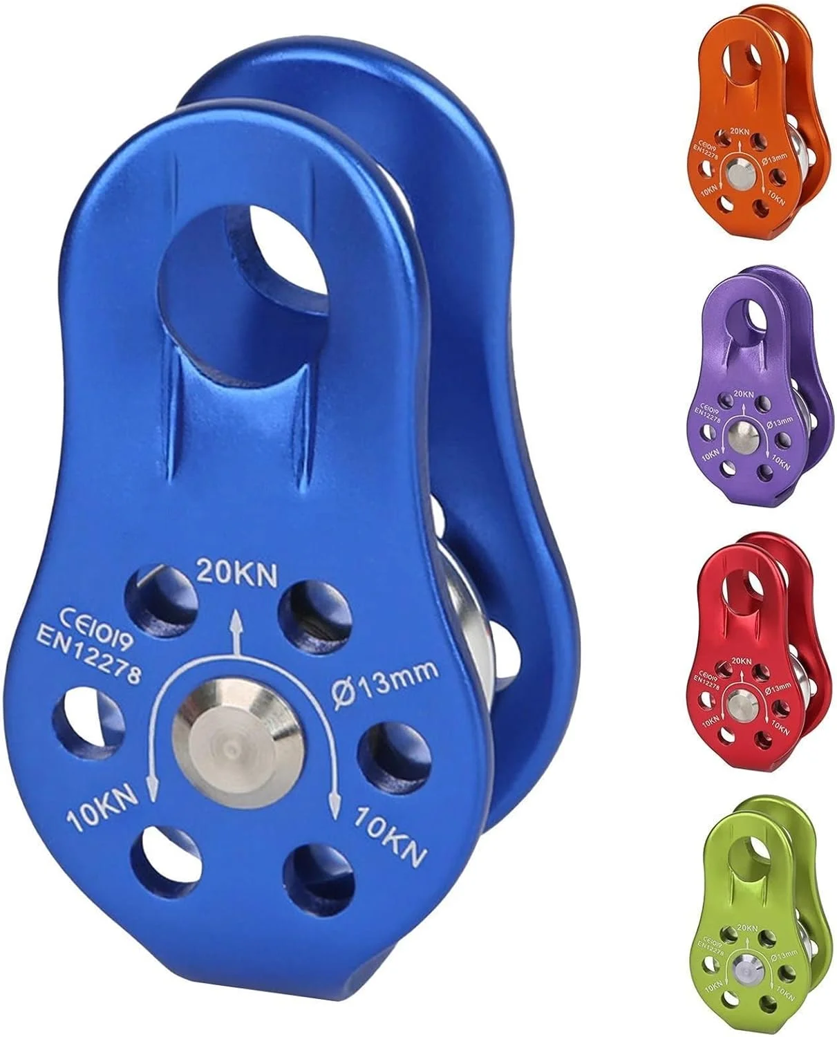 YYVVBBF Pulley system Outdoor Rock Climbing Fixed Side Plate Single Sheave Pulley Hauling Gear Tool Outdoor Sports Accessories(Dark blue) YYVVBBF Pulley system Outdoor Rock Climbing Fixed Side Plate Single Sheave Pulley Hauling Gear Tool Outdoor Sports Accessories(Dark blue)