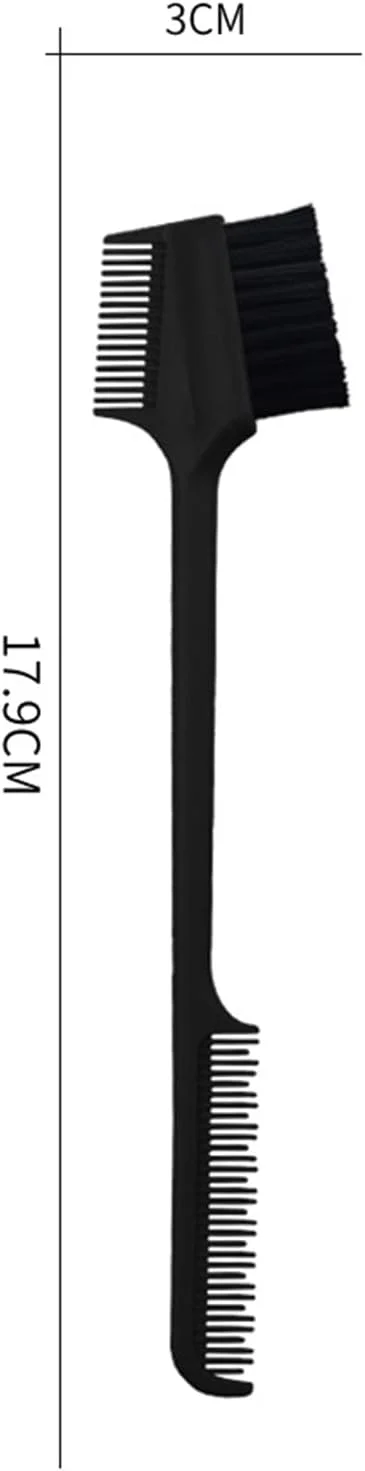 1 عدد برس ابرو سه بعدی، شانه مژه و کنترل لبه خط مو مناسب برای آرایشگاه