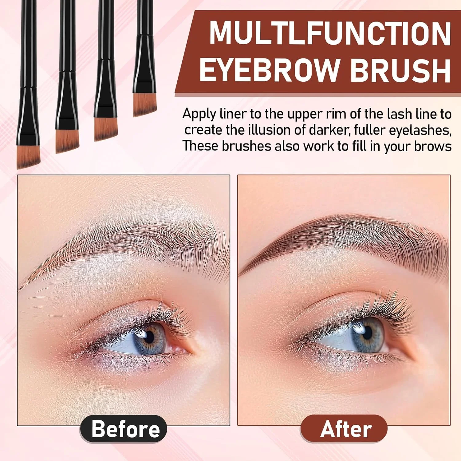 300 عدد برس ابرو یکبار مصرف، برس های ابرو زاویه دار برای ابروها، قابل استفاده برای ابروها، کانسیلر، سایه چشم، برای افزایش تجربه زیبایی برای خانم ها و دختران 300 عدد برس ابرو یکبار مصرف، برس های ابرو زاویه دار برای ابروها، قابل استفاده برای ابروها، کانسیلر، سایه چشم، برای افزایش تجربه زیبایی برای خانم ها و دختران