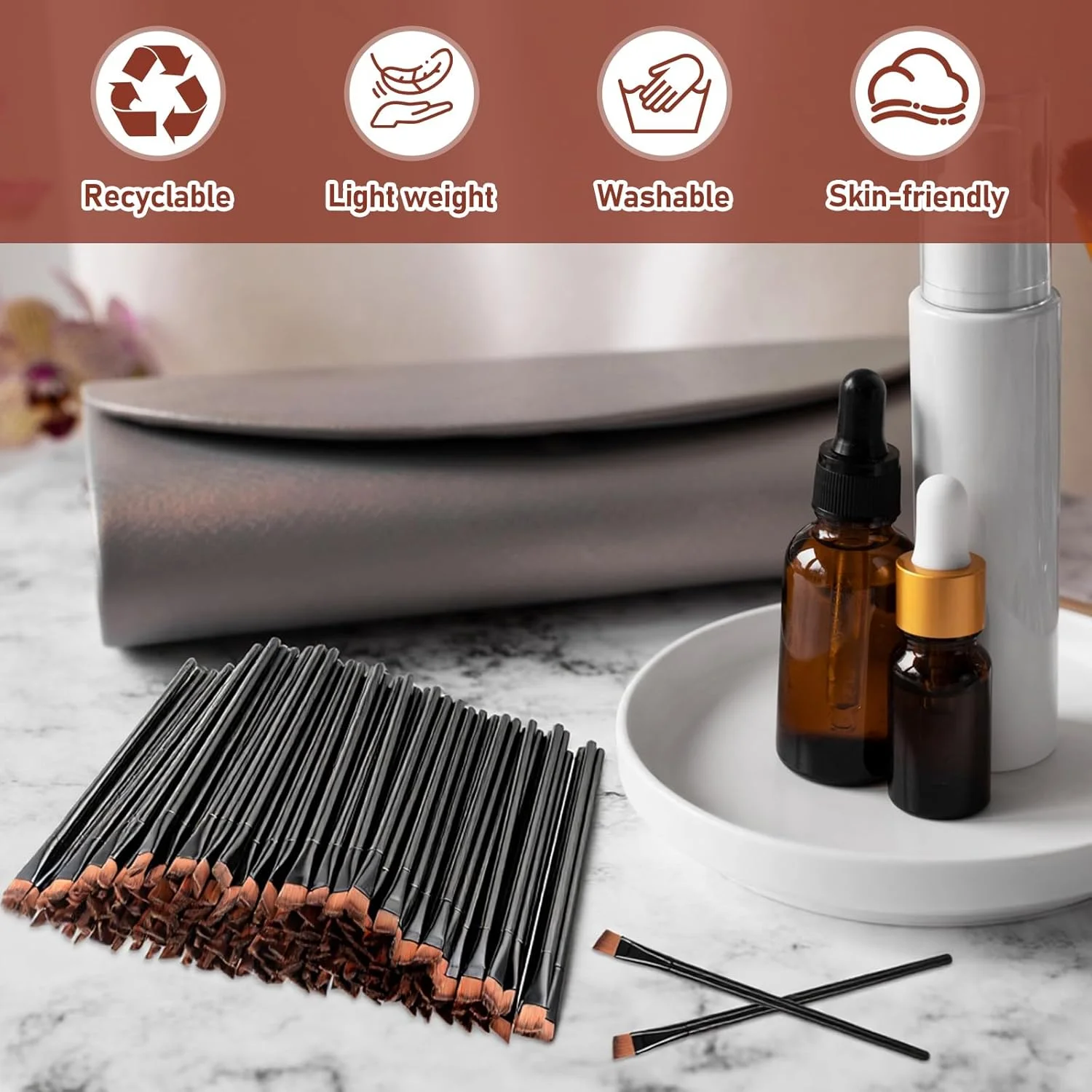 300 عدد برس ابرو یکبار مصرف، برس های ابرو زاویه دار برای ابروها، قابل استفاده برای ابروها، کانسیلر، سایه چشم، برای افزایش تجربه زیبایی برای خانم ها و دختران 300 عدد برس ابرو یکبار مصرف، برس های ابرو زاویه دار برای ابروها، قابل استفاده برای ابروها، کانسیلر، سایه چشم، برای افزایش تجربه زیبایی برای خانم ها و دختران