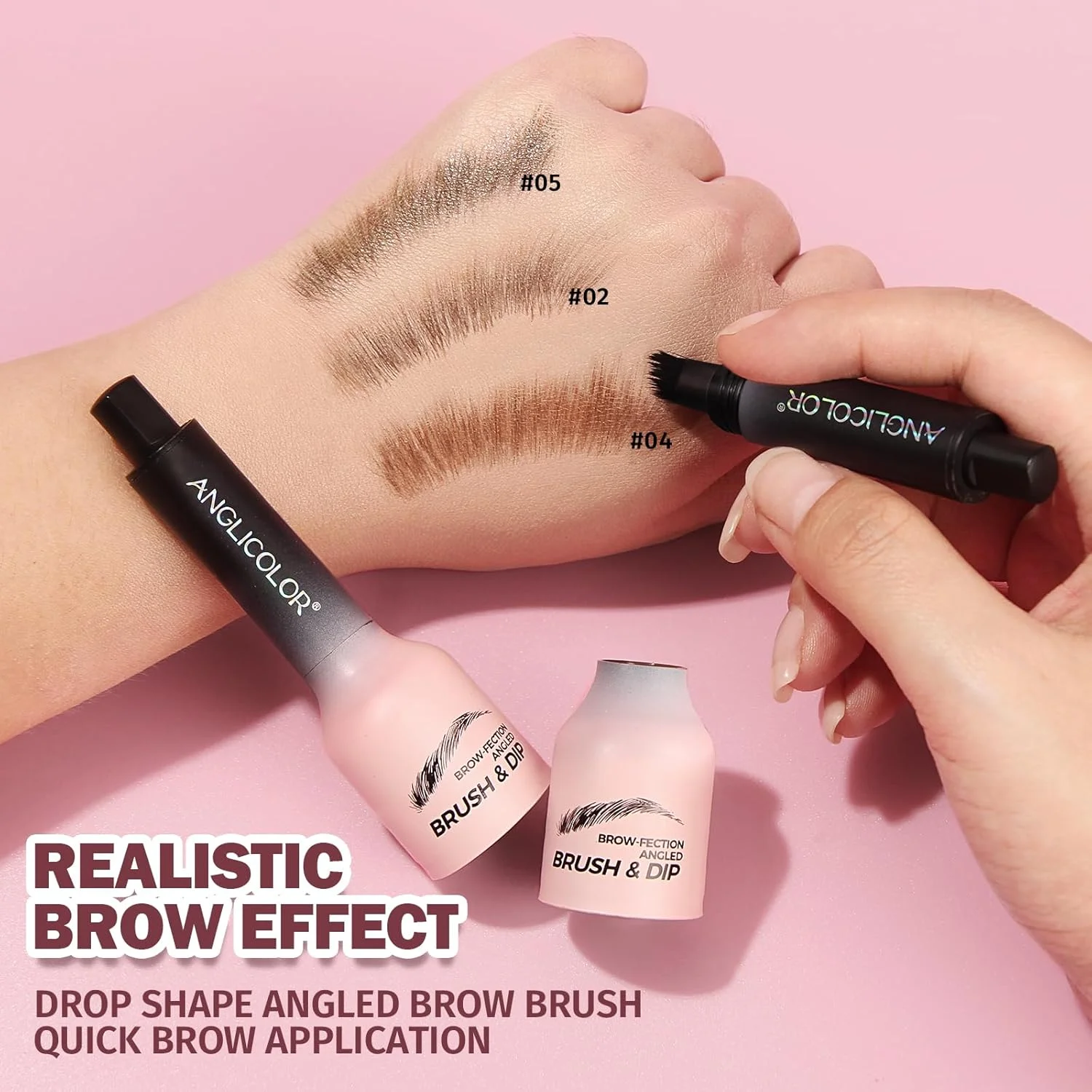 قلم هاشور ابرو مایع ارتقا یافته Anglicolor، برس زاویه دار قطره اشکی برای میکروبلیدینگ ابرو، ایجاد تارهای مویی شکل، طبیعی، رنگ پذیری آسان، ماندگاری طولانی و خشک شدن سریع (#05 اسپرسو) قلم هاشور ابرو مایع ارتقا یافته Anglicolor، برس زاویه دار قطره اشکی برای میکروبلیدینگ ابرو، ایجاد تارهای مویی شکل، طبیعی، رنگ پذیری آسان، ماندگاری طولانی و خشک شدن سریع (#05 اسپرسو)