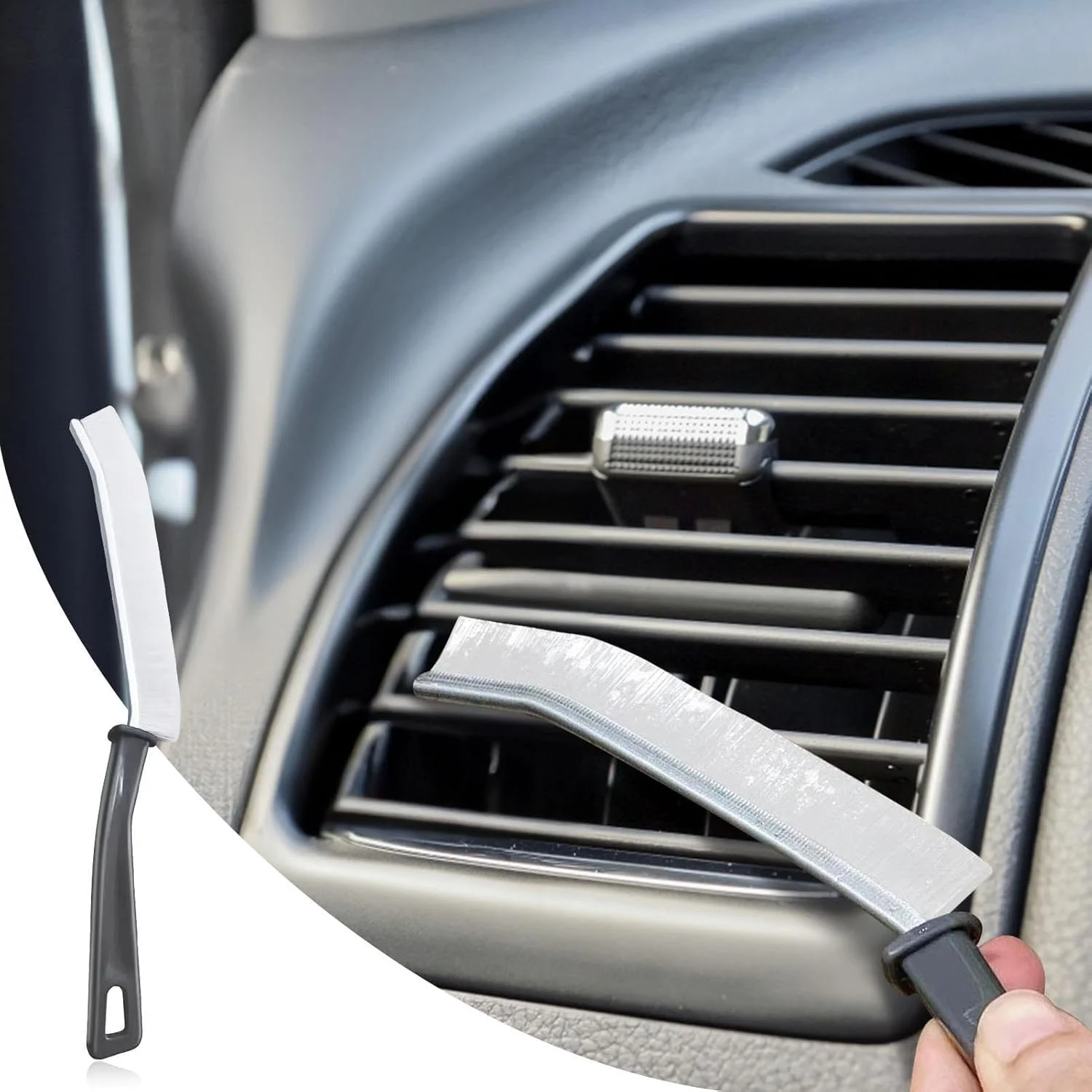 برس های شکاف برای تمیز کردن - برس اسکراب چند منظوره برای گوشه های غیر قابل دسترس - ابزار تمیز کردن برای شکاف، لوازم خانگی برای ریل های درب حمام، پنجره، کیبورد، درب