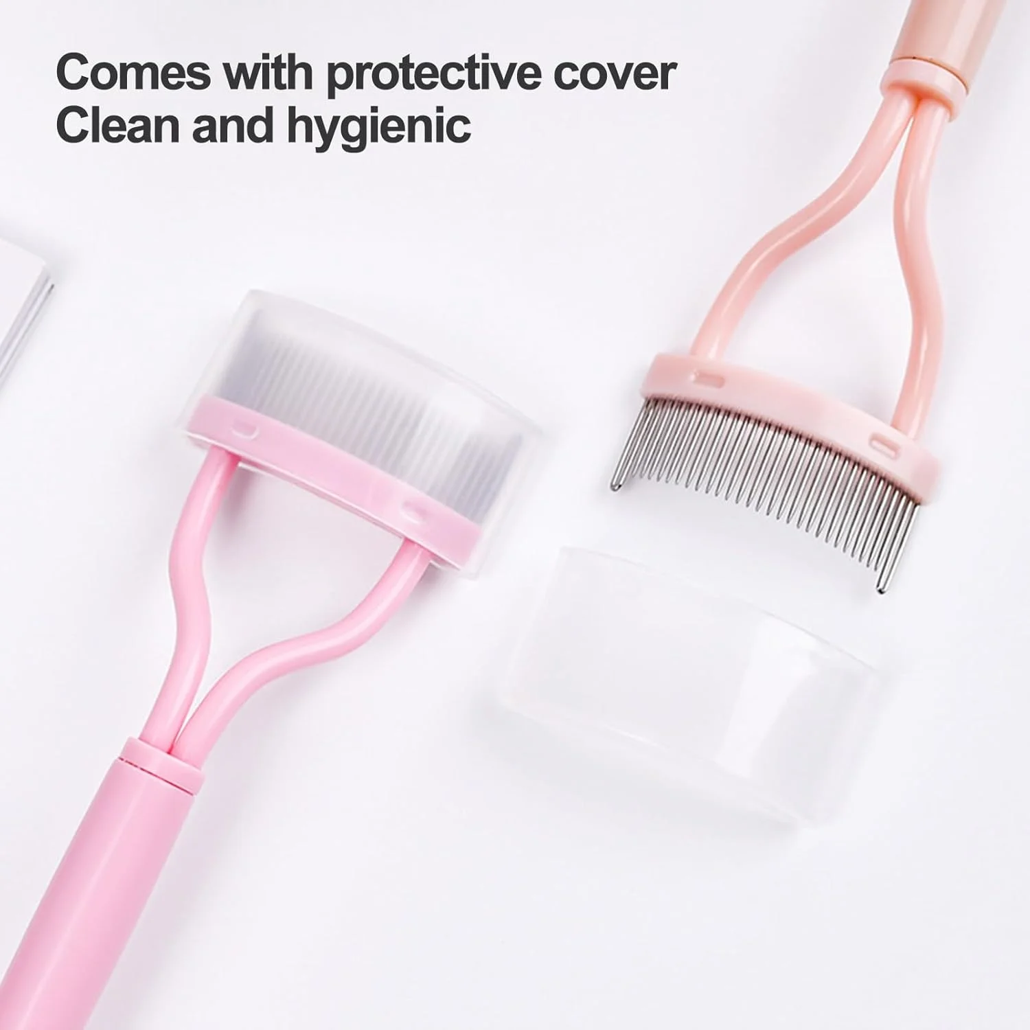 ابزار حالت دهنده ابرو cdar Charming، شامل 3 عدد برس جداکننده مژه، شانه، برس ابرو دو طرفه ضد زنگ، ست برس ریمل 3 عددی