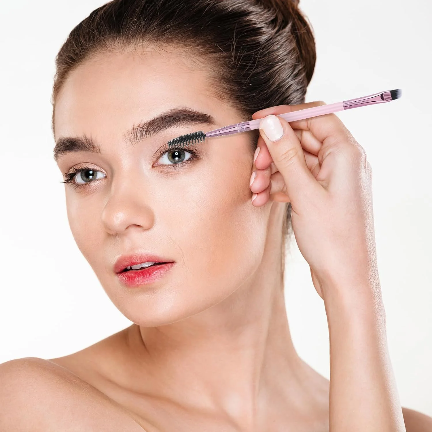 مجموعه 18 عددی برس رنگ ابرو Classicseali، برس های ابرو زاویه دار دو طرفه و برس اسپولی برای حالت دادن و پر کردن ابروها، برس های اسپولی ابرو و برس ابرو برای برس زدن دقیق ابرو مجموعه 18 عددی برس رنگ ابرو Classicseali، برس های ابرو زاویه دار دو طرفه و برس اسپولی برای حالت دادن و پر کردن ابروها، برس های اسپولی ابرو و برس ابرو برای برس زدن دقیق ابرو