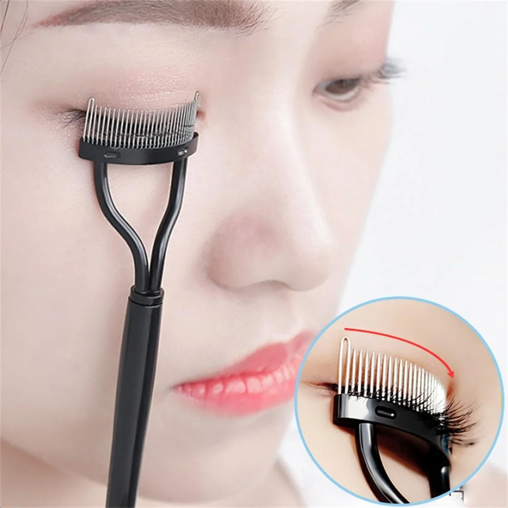 ست 3 تکه برس ابرو EYAKEG، جداکننده مژه، شانه ابرو و برس مژه، ابزار حرفه ای آرایش چشم ست 3 تکه برس ابرو EYAKEG، جداکننده مژه، شانه ابرو و برس مژه، ابزار حرفه ای آرایش چشم