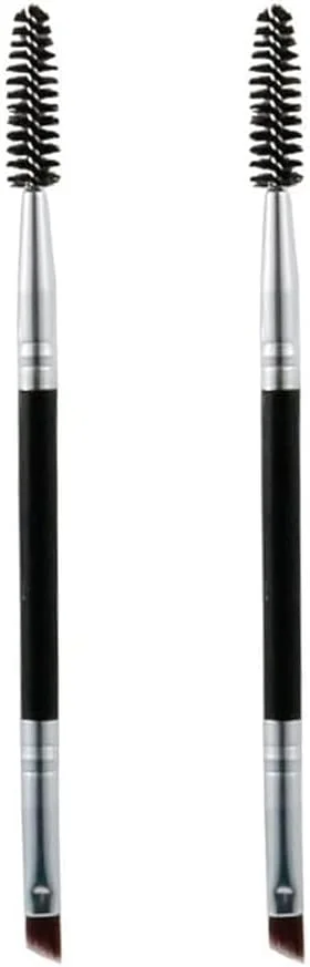 گالپروموت 2 عدد برس ابرو، برس رنگ ابرو، برس اسپولی ابرو، برس مژه برای رنگ کردن ابرو، آرایش چشم، قوی و بادوام، مشکی